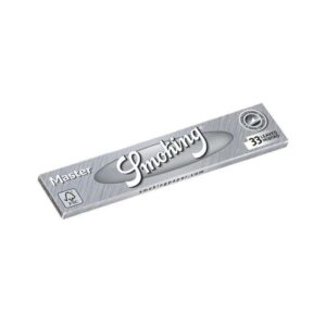 SMOKING MASTER (SILVERS) KING SIZE ROLLING PAPERS 33 PER PACK