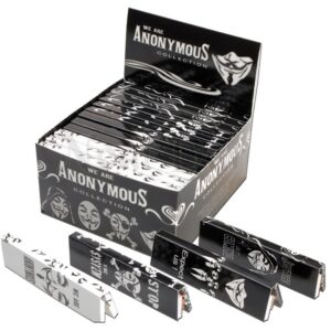 ANONYMOUS KING SIZE ROLLING PAPERS WITH TIPS