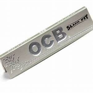 OCB X-PERT SLIM FIT (SILVER) KING SIZE ROLLING PAPERS 32 PER PACK
