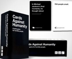 CARDS AGAINST HUMANITY UK EDITION A PARTY GAME FOR HORRIBLE PEOPLE. GAMES CARDS AGAINST HUMANITY STARTER PACK