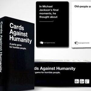 CARDS AGAINST HUMANITY UK EDITION A PARTY GAME FOR HORRIBLE PEOPLE. GAMES CARDS AGAINST HUMANITY STARTER PACK
