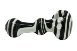HALF BAKED 3 INCH “FAT CHILD” GLASS SPOON PIPE