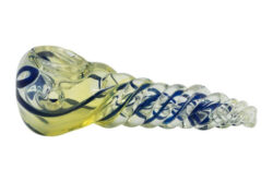 HALF BAKED 3 INCH “PANAMA” GLASS SPOON PIPE