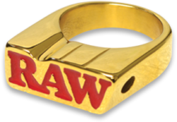 Raw Smoker Ring Gold