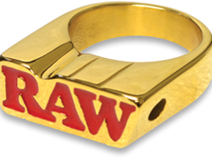 Raw Smoker Ring Gold