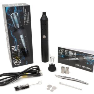 STORM Vaporiser Pen is a high-quality, simple to use and well-built portable vaporiser